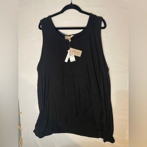 Philosophy Women's Elegant Black Tank Top